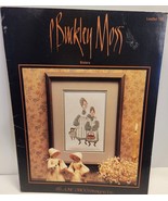 P Buckley Moss SISTERS Cross Stitch Chart 134 June Grigg Designs Retired - $10.99