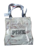 Victoria’s Secret PINK Small Tote Bag Metallic Great Gift NWT - $13.90