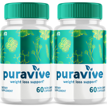 (2 Pack) Puravive Pills, Puravive Capsules Weight Loss Support (120 Caps... - $54.68