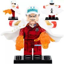 Akainu (Sakazuki) One Piece Custom Printed Minifigure Lego Compatible Br... - $3.99