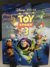 Disney Store Pixar Toy Story 3 Lithograph Plastic 3-D Movie Poster Promo... - $65.00