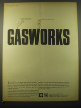 1965 Shell-Mex BP Oil Ad - Gasworks - $18.49