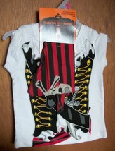 Fashion Holiday Baby Clothes 18M Girl Pirate Tee Shirt Bandana Halloween... - $4.74