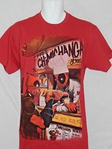 Deadpool T-shirt Mens Medium Taco Chimichanga Stand Red NEW Chef Deadpoo... - £15.47 GBP