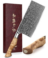 Meat Cleaver Butcher Knife Kitchen Vegetable Cleaver Chinese Chef Cookin... - $473.84