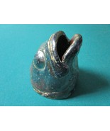 Old Fort Pottery NC red pitcher -John Garrou - paperweight FISH HEAD [po... - £59.77 GBP
