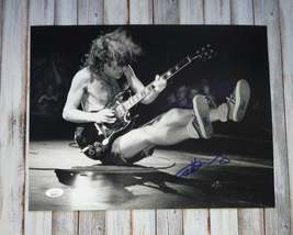 Angus Young Hand Signed Autograph 11x14 Photo COA - £380.87 GBP