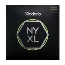 D&#39;Addario NYXL45105 Nickel Wound Bass Strings, Light Top/Med Bottom - £39.62 GBP