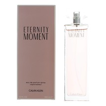 Eternity Moment by Calvin Klein, 3.3 oz Eau De Parfum Spray for Women - £34.55 GBP