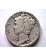 1939-S MERCURY DIME GOOD G NICE ORIGINAL COIN BOBS COINS FAST 99c SHIPMENT - $6.00