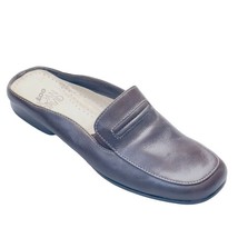 JOAN &amp; DAVID Women&quot;s Shoes Brown Leather Mules Flats Size 8.5M - $31.49