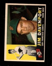 1960 Topps #154 Jim Davenport Vgex Giants *X103549 - £2.93 GBP