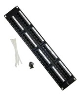 New Mayco Industries 48 Port Cat 6 UTP Patch panel. - $32.68