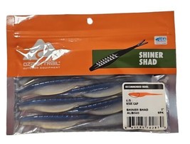 Ozark Trail, 5” Shiner Shad, Albino Fishing Lure, 9 Count - $7.91