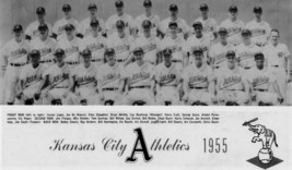 1955 Kansas City Athletics A's 8X10 Team Photo Baseball Picture Kc Wide Border - $4.94