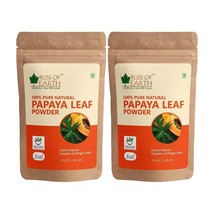 Organic &amp; Natural Papaya Leaf Powder Increase Platelets Skin Rejuvenation 2x100G - £12.82 GBP