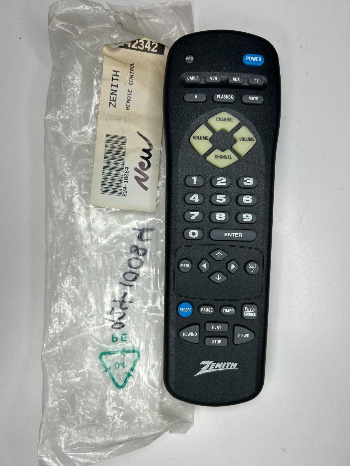 Zenith MBC4420 Remote NOS Z32X31D SJ3247LK CCS2566S RA46M84D PVY4661DT SY2572DT  			