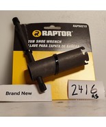 Raptor Tools RAP50215 T-Handle Tub Shoe Wrench, Universal Fit, Schofield... - $33.27 CAD