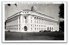 New Federal Building Civic Center San Francisco CA UNP Unused WB Postcard W12 - £2.66 GBP