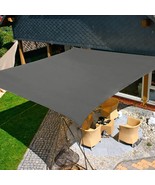KANAGAWA Sun Shade Sail 10&#39;x10&#39; Dark Gray Square UV Block Canopy Awning ... - $1,267.19 MXN
