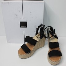 Dolce Vita Shae Espadrille Wedge Sandals Shoes in Black Color size US 9 - £39.22 GBP