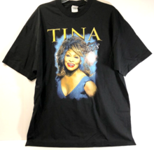 Tina Turner In Concert 2008 Black Rock Roll Soul Pop R&amp;B Music T-Shirt Xl New - £117.47 GBP