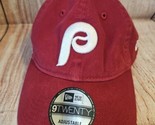  Philadelphia Phillies New Era Throwback 9Twenty Adjustable Strap-Fit Hat - $26.17