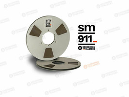 RTM SM911 Master Tape Metal Reel 1/4&quot; 2500&#39; 762m 10.5&quot; Authorised Dealer - £70.71 GBP