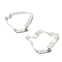 Stainless Steel Cookie Cutter Tea Pot &amp; Cup (Box) - £11.98 GBP