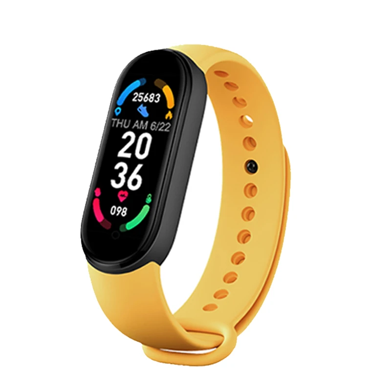 M6 Smart Watch Men Women Fitness Smart Bracelet Sports Band Heart Rate B... - $15.70