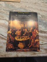 London Pro Musica 30 Chansons 1529 LPM PC10 for 3 instruments - $295.41 MXN