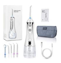 Cordless Water Dental Flosser Oral Irrigator Teeth Cleaner 300ml With Travel Bag - £46.61 GBP