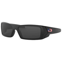 Oakley SI Gascan Sunglasses 11-192 Matte Black Frame W/ Grey Lens USA FLAG - £62.14 GBP