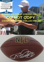Rod Woodson Pittsburgh Steelers Raiders 49ers signed NFL football proof Beckett - £110.78 GBP