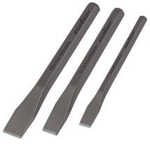 HORUSDY 3-Piece Heavy Duty Cold Chisels Set, 3/8 in, 1/2 in, 5/8 in - $26.59