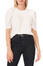 MSRP $59 Vince Camuto Womens Puff Shoulder Mocked Blouse Size XXS - £11.71 GBP