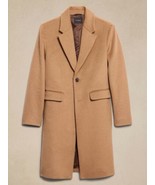 Men’s Banana Republic Wool blend topcoat Black 2XL Afternoon Latte ￼ - $266.70 CAD