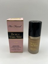 TOO FACED Born This Way Undetectable Medium Full  Coverage Foundation VANILLA - £23.73 GBP