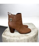 Tommy Hilfiger Tan Ankle Boot Heels Women’s Size 8  Affordable Designer ... - $20.79