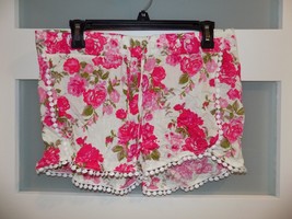 West Loop Pink Floral Print Shorts Size L/XL Women&#39;s NWOT - £15.31 GBP