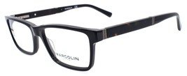 Marcolin MA3032 001 Men&#39;s Eyeglasses Frames 55-16-150 Black - £39.58 GBP