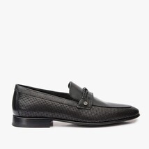 The Acerra Black Leather Loafer Men Shoe Final Sale! image 7