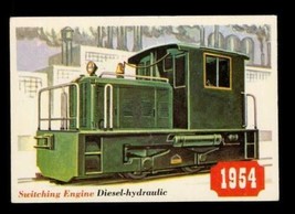 1955 Rails &amp; Sails TOPPS Trading Card #45 Switching Engine Diesel Hydraulic - £6.09 GBP