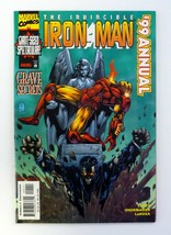 Invincible Iron Man &#39;99 Annual Marvel Comics Grave Secrets Giant-Sized NM+ 1999 - £2.32 GBP