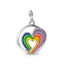 Pandora Charms Mod. Me Rainbow Heart Of Freedom - £67.32 GBP