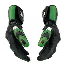 Kawasaki Motorcycle Leather Racing Gloves | Motorbike Riding Gloves for ... - $125.00