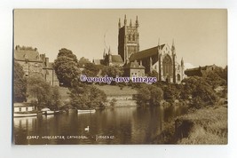 Ju1285 - Worcester Cathedral - Judges postcard 23447 - $38.66 MXN