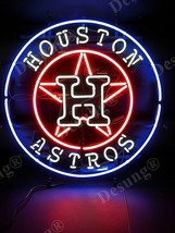 New 2017 World Champions Houston Astros Decor Artwork Beer Neon Sign 24"x20" - £204.59 GBP