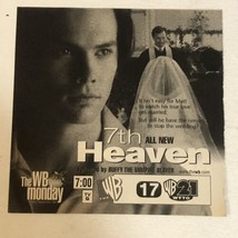 7th Heaven Tv Guide Vintage Print Ad Barry Watson Stephen Collins Tpa7 - $5.93