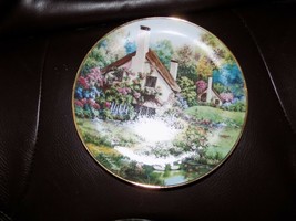 Franklin Mint Collectors Plate A Cozy Glen Limited Edition Heirloom Vintage Home - $25.55